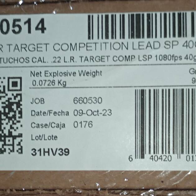 Aguila Ammunition .22 Target Rifle Ammo - 40 Grain | Solid Point | 1000rd Case