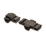 BURRIS OPTICS RUG-WEAVER 2PC BASE BLK NO.1