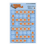 ACTION TGT OCEAN BATTLE 100PK