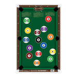 ACTION TGT BILLIARDS 100PK