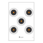 ACTION TGT BLSEYE ORG CENTERS 100PK