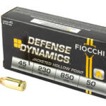 FIOCCHI 45ACP 230GR JHP 50/500