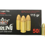 STERLING 9MM 115GR FMJ BRASS 50/1000