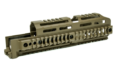 MIDWEST AK ALPHA QUAD RAIL 10" FDE
