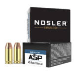 NOSLER ASP 45ACP 230GR HG JHP 20/400
