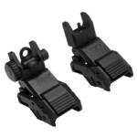NCSTAR PRO AR FLIP UP FRNT/REAR SGHT