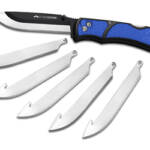 OD EDGE RAZOR-EDC LT 3.5" 6 BLDS BLU