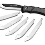 OD EDGE RAZOR-EDC LT 3.5" 6 BLDS GRY