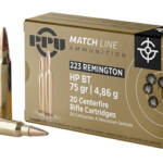 3PU .223 REM MATCH 75GR HPBT 20/1000