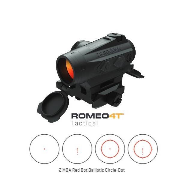 SIG SAUER ROMEO4T 1X20 CRCLEDOT SOLR BLK