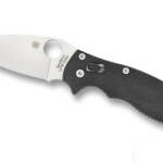 SPYDERCO MANIX 2 BLACK G10 PLAINEDGE