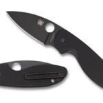 SPYDERCO EFFICIENT G-10 BLACK PLAINE