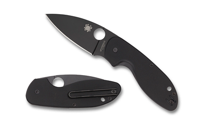 SPYDERCO EFFICIENT G-10 BLACK PLAINE
