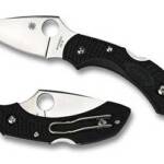 SPYDERCO DRAGONFLY2 BLACK FRN PLAIN