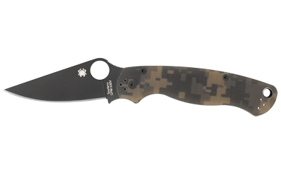 SPYDERCO PARA MILITARY2 CAMO G10 PLN