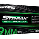 STREAK GRN 9MM 124GR TMC 50/1000