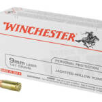 WIN USA 9MM 147GR JHP 50/500