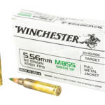 WIN 556 M855 62GR FMJ GRNTIP 20/1000