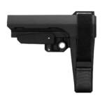 SB Tactical SBA3 Pistol Stabilizing Brace - Black | Mil-Spec Carbine Buffer Compatible