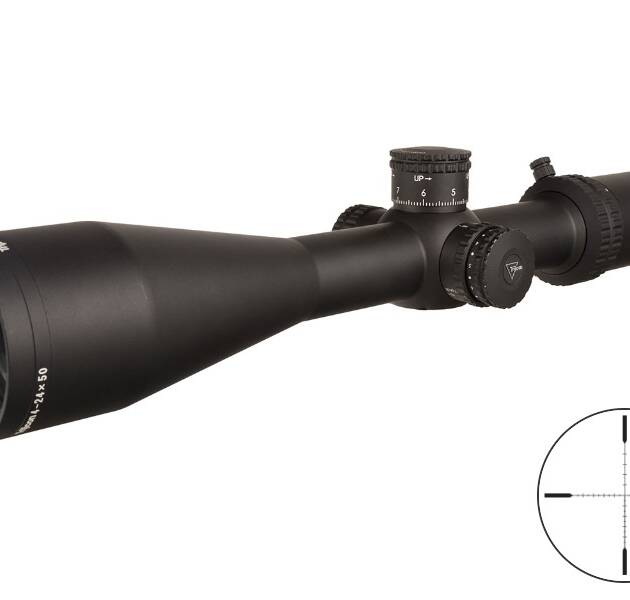 TRIJICON TENMILE 4-24X50 MRAD RED SFP