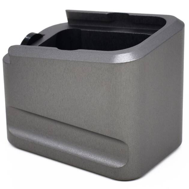 WARNE GLOCK 19/23 MAG EXT +5/+4 GRY