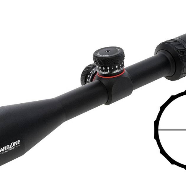 CRIMSON TRACE HARDLINE 2-7X32 1" BLACKOUT