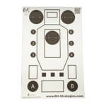 ACTION TGT MULTI PURP TRNG BK 100PK