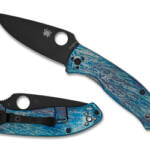 SPYDERCO TENACIOUS TI DISRY BLK/BLU