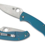 SPYDERCO TENACIOUS TI 3.35" BLUE/SLV