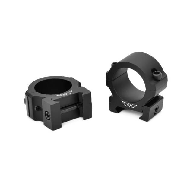 WARNE RINGS VAPOR 1" LOW HORIZONTAL