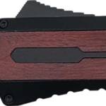 Zastava A7 OTF Knife - Serbian Red Wood | S35VN Spear Point Blade
