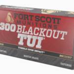 Fort Scott Munitions 300 Blackout Rifle Ammo - 150gr | 20rd Box