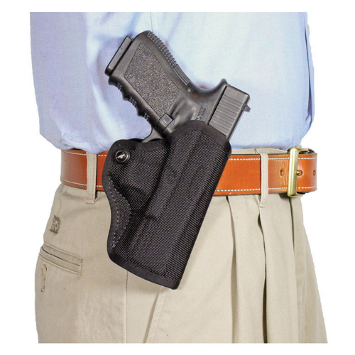 NYLON MINI-SCABBARD - GLOCK 19, 23, 32, 19 GEN 5, 19X, 36, BLACK, RIGHT HAND