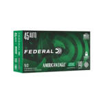 AE INDOOR RANGE TRAINING AMMUNITION - 45 AUTO, 137 GR, 1200 FPS, LEAD FREE, 50/BX