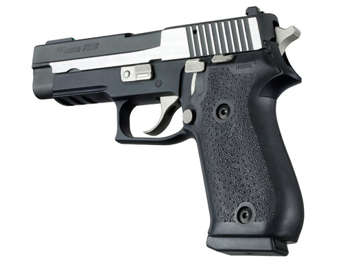 OVERMOLDED RUBBER GRIP BLACK - SIG P220 AMERICAN DA/SA, DAK