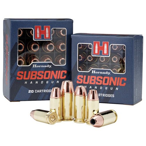 SUBSONIC AMMUNITION - .40 S&W, 180 GR, XTP, 950 FPS, 20/BX