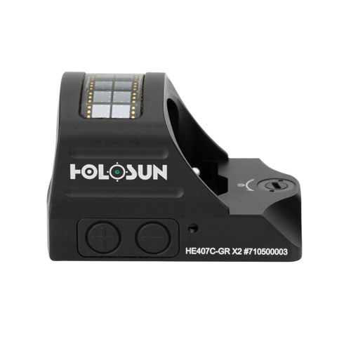 HE407C-GR X2 - BLACK, 2 MOA GREEN DOT, ALUMINUM