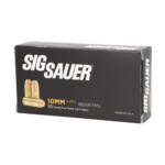 ELITE BALL AMMUNITION - 10MM, 180 GR, FMJ, 1250 FPS, 50/BX