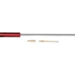MICRO-POLISHED STAINLESS STEEL CLEANING ROD - 8" PISTOL, .27 CALIBER & UP