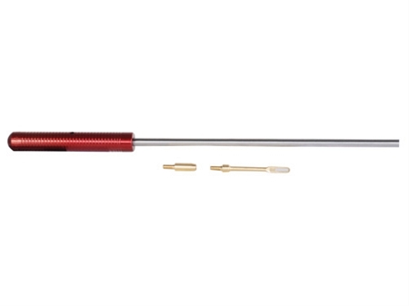MICRO-POLISHED STAINLESS STEEL CLEANING ROD - 8" PISTOL, .27 CALIBER & UP