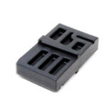 AR-10 LOWER RECEIVER MAGAZINE WELL VISE BLOCK - BLACK, POLYMER