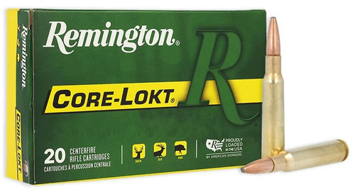 CORE-LOKT 7MM MAUSER - 140 GR, PSP, 2660 FPS, 20/BX