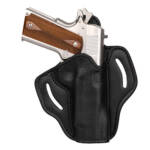 ULTRA CUSTOM BELT HOLSTER - BLACK, LEATHER, RIGHT HANDED, SIZE 1, 1911, 5" BBL