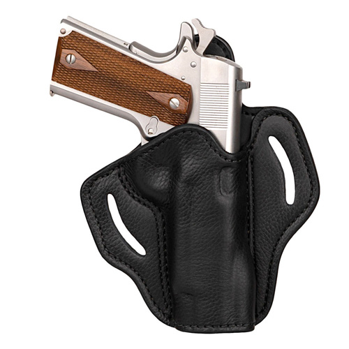 ULTRA CUSTOM BELT HOLSTER - BLACK, LEATHER, RIGHT HANDED, SIZE 1, 1911, 5" BBL