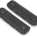 M-LOK CABLE MANAGEMENT COVERS - BLACK, LONG, 2/PC