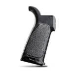 AR OVERMOLDED ENHANCED PISTOL GRIP - BLACK, 15 DEGREES