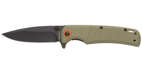 BUCKMARK SLIM - SAGE, DROP POINT, PLAIN EDGE, 3-1/8" BLADE