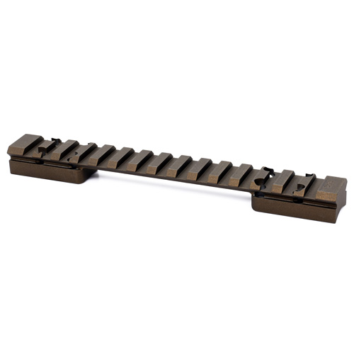 MOUNTAIN TECH TACTICAL RAIL - BURNT BRONZE, BROWNING X-BOLT LA, 20 MOA, TAPERED 6-48 SCREWS