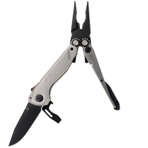FLASH MT MULTI-TOOL - SILVER/BLACK, 7 TOOLS