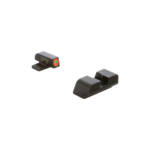 PROTECTOR SIGHT SET - BLACK, GREEN TRITIUM ORANGE FRONT, BLACK SERRATED REAR, ALL SPRINGFIELD XD MODELS